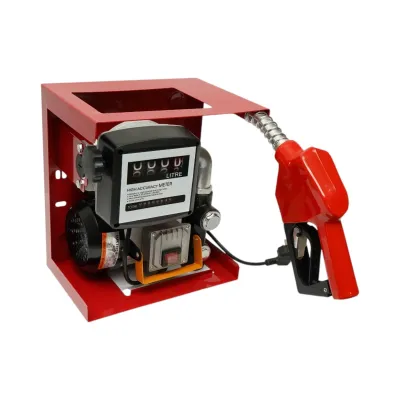 Pompa transfer motorina 220V 550W Breckner Debit 60L/min. (Kit cu contor, furtun aspiratie 1.5m, furtun transfer 4m, Pistol) - imagine 6