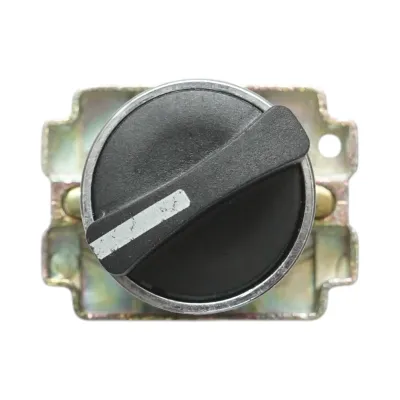 Selector 2 pozitii cu retinere negru 1NO, 400V/10A, LAY5-BD21C Breckner Germany - imagine 2