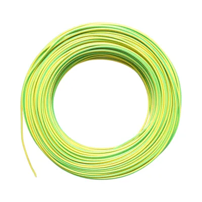Cablu impamantare cupru 1.5mm galben-verde MYF H07V-K, izolatie PVC 450/750V 100m/rola - imagine 2