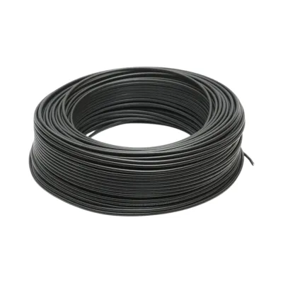 Cablu electric cupru 2.5mm negru MYF H07V-K, izolatie PVC 450/750V 100m/rola