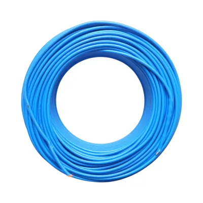 Cablu electric cupru 6mm albastru MYF H07V-K, izolatie PVC 450/750V 100m/rola - imagine 2