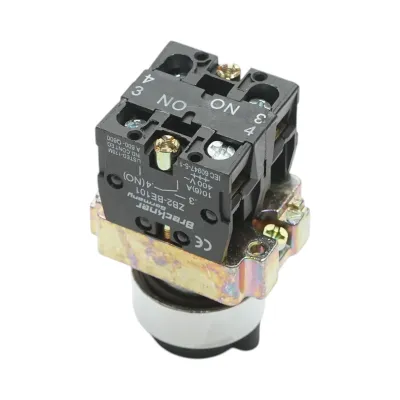 Selector 3 pozitii cu retinere si cheie 2NO, 400V/10A, LAY5-BG33 Breckner Germany - imagine 3
