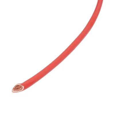Cablu electric cupru 6mm rosu MYF H07V-K, izolatie PVC 450/750V 100m/rola - imagine 3