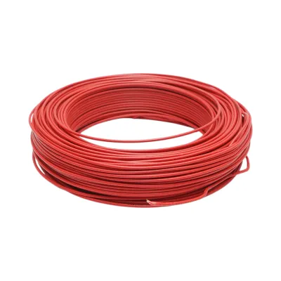 Cablu electric cupru 1.5mm rosu FY H07V-U, izolatie PVC 450/750V 100m/rola