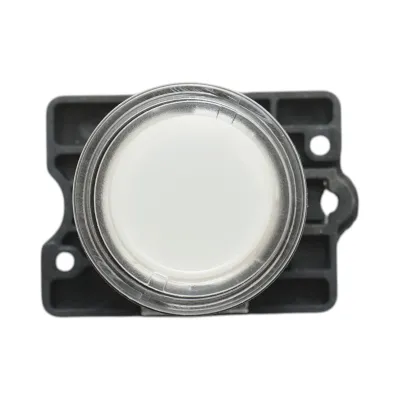 Buton indicator LED alb cu rezistenta integrata 1NO, 220V, LAY5 Breckner Germany - imagine 2