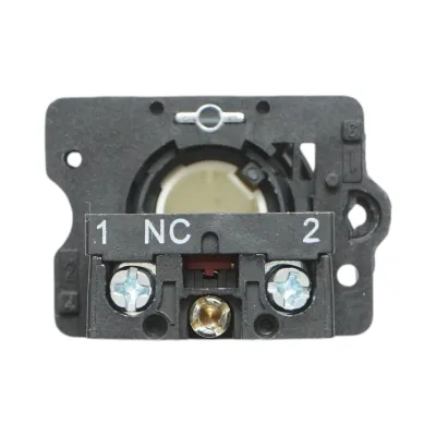 Buton comanda STOP rosu cu revenire 1NC, 400V/10A, LAY5 Breckner Germany - imagine 5