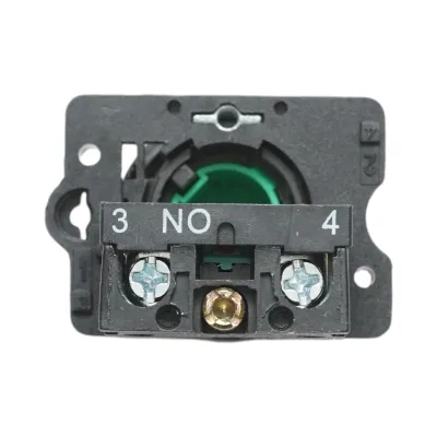 Buton comanda verde START cu revenire 1NO, 400V/10A, LAY5 Breckner Germany - imagine 5