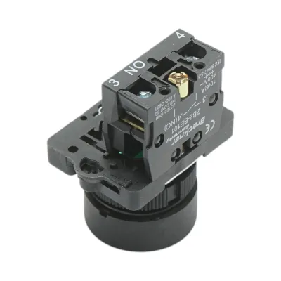 Buton comanda verde START cu revenire 1NO, 400V/10A, LAY5 Breckner Germany - imagine 4