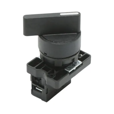 Selector 2 pozitii negru cu retinere 1NO, 400V/10A, LAY5-EJ21 Breckner Germany - imagine 4