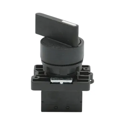 Selector 2 pozitii negru cu retinere 1NO, 400V/10A, LAY5-EJ21 Breckner Germany - imagine 2