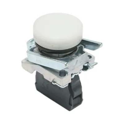 Indicator semnalizare LED alb 220V, 14mA, TB4 Breckner Germany - imagine 3