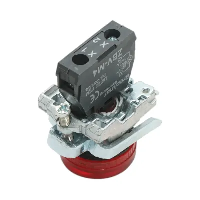 Indicator semnalizare LED rosu 220V, 14mA, TB4 Breckner Germany - imagine 4