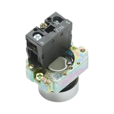 Buton comanda negru cu revenire si marcaj 1NO, 400V/10A, LAY5 Breckner Germany - imagine 4