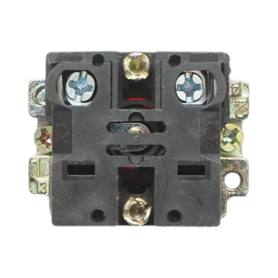 Buton indicator LED rosu 220V LAY5 Breckner Germany - imagine 5