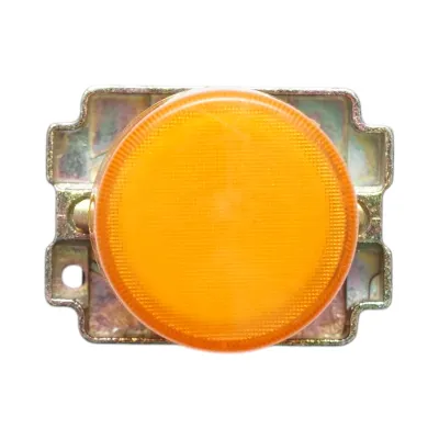 Buton indicator LED galben 220V LAY5 Breckner Germany - imagine 3