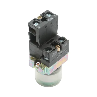 Lampa semnalizare cu alimentare directa verde si protectie 1NO, 24V, IP65, LAY5 Breckner Germany - imagine 4