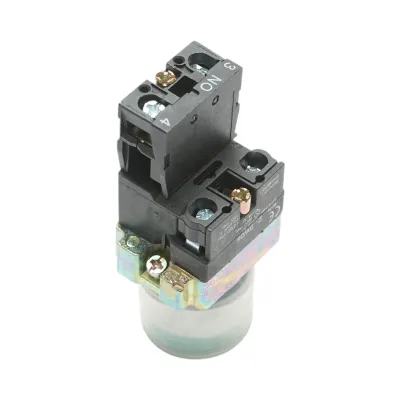 Lampa semnalizare cu alimentare directa verde si protectie 1NO, 220V, IP65, LAY5 Breckner Germany - imagine 4