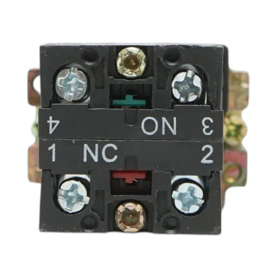Selector 2 pozitii cu retinere si indicator semnalizare LED rosu 1NO+1NC, 24V, LAY5 Breckner Germany - imagine 4