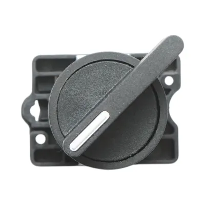 Selector 2 pozitii negru cu retinere 1NO, 400V/10A, LAY5-EJ25 Breckner Germany - imagine 3