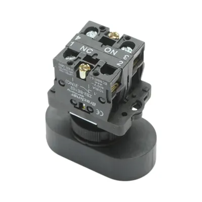 Buton comanda dublu 1NC, 400V/10A, LAY5 IP40 Breckner Germany - imagine 3
