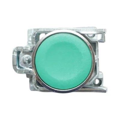 Buton comanda cu revenire verde 1NO, 10A, TB4-BA31 Breckner Germany - imagine 2