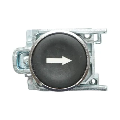 Buton comanda negru sageata cu revenire 1NO, 10A, TB4 Breckner Germany - imagine 2
