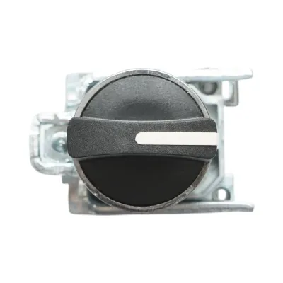Selector 3 pozitii cu retinere negru 2NO, 24V/10A, TB4-BD33 Breckner Germany - imagine 3