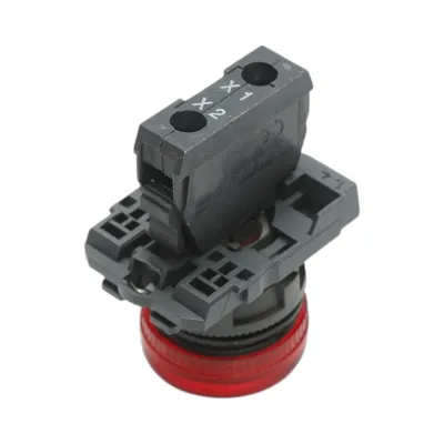 Indicator semnalizare LED rosu 230V, 14mA, TB5 Breckner Germany - imagine 4