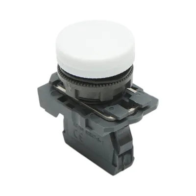 Indicator semnalizare LED alb 1NO+1NC, 220V, 14mA, TB5 Breckner Germany - imagine 3