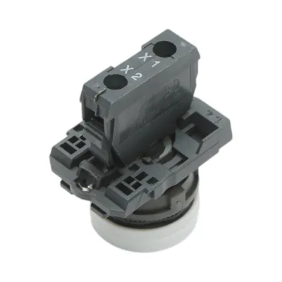 Indicator semnalizare LED alb 1NO+1NC, 220V, 14mA, TB5 Breckner Germany - imagine 4