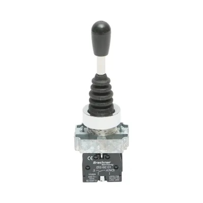 Comutator joystick 2 pozitii cu retinere 2NO, 400V/10A Breckner Germany