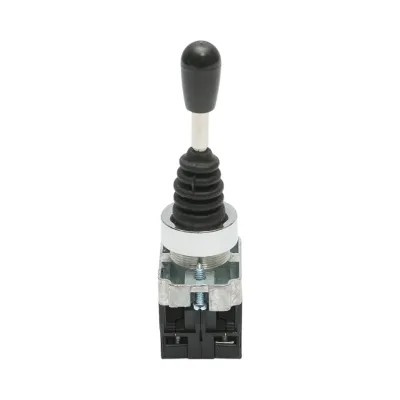 Comutator joystick 2 pozitii cu revenire 2NO, 400V/10A Breckner Germany