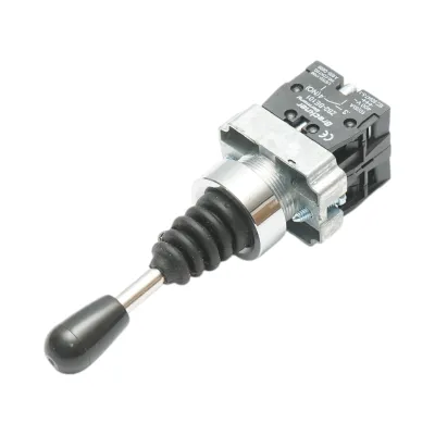 Comutator joystick 2 pozitii cu revenire 2NO, 400V/10A Breckner Germany - imagine 3