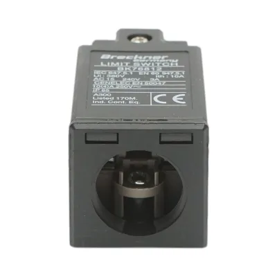 Intrerupator limita cu actuator tip piston, rola orizontala si brat scurt 250V/380V, 10A IP65 Breckner Germany - imagine 5