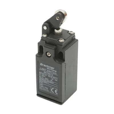 Intrerupator limita cu actuator tip piston, rola orizontala si brat scurt 250V/380V, 10A IP65 Breckner Germany - imagine 4