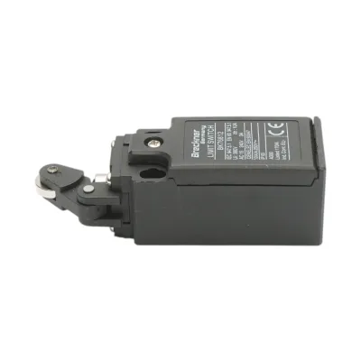 Intrerupator limita cu actuator tip piston, rola orizontala si brat scurt 250V/380V, 10A IP65 Breckner Germany - imagine 2