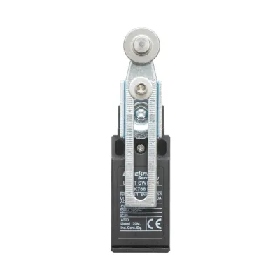 Intrerupator limita cu actuator tip piston si brat reglabil lung 250V/380V, 10A IP65 Breckner Germany