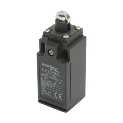 Intrerupator limita cu actuator tip piston si rola orizontala 250V/380V, 10A IP65 Breckner Germany - imagine 4