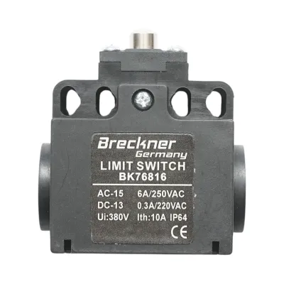 Intrerupator limita industrial 250V AC 6A/115V DC 0.3A DC Breckner Germany