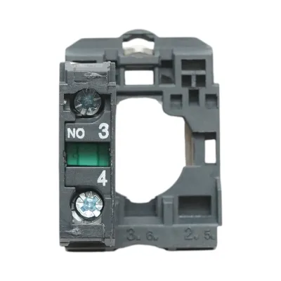 Element bloc contact auxiliar plastic 1NO 240V/10A TB5 Breckner Germany - imagine 3
