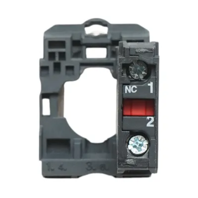 Element bloc contact auxiliar plastic 1NC 240V/10A TB5 Breckner Germany - imagine 3