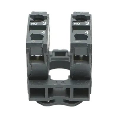Element bloc contact auxiliar plastic 2NO 240V/10A TB5 Breckner Germany - imagine 3