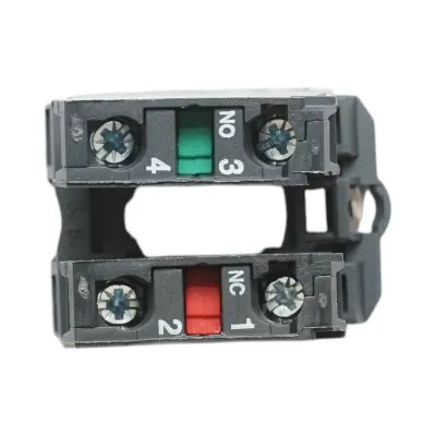 Element bloc contact auxiliar plastic 1NO+1NC 240V/10A TB5 Breckner Germany - imagine 3