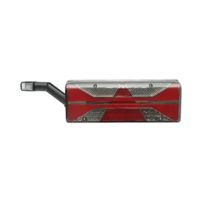 Lampa stop spate stanga LED remorca 24V, 7 pini ASS2.1+4x2 cu lampi de gabarit, iluminare numar 400x153x88mm