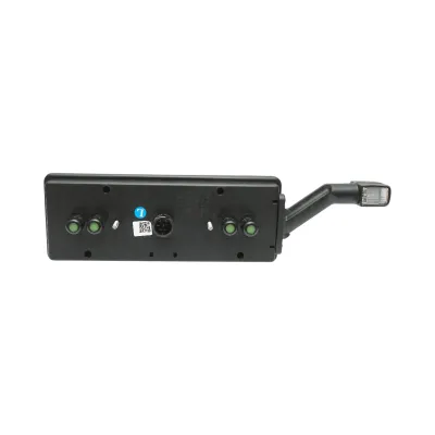 Lampa stop spate stanga LED remorca 24V, 7 pini ASS2.1+4x2 cu lampi de gabarit, iluminare numar 400x153x88mm - imagine 2