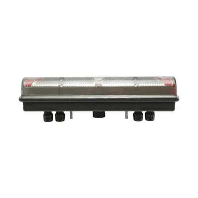 Lampa stop spate stanga LED camion 24V, 7 pini ASS2.1+4x2 cu iluminare numar 400x153x88mm - imagine 4