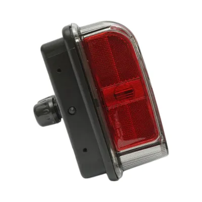 Lampa stop spate stanga LED camion 24V, 7 pini ASS2.1+4x2 cu iluminare numar 400x153x88mm - imagine 6