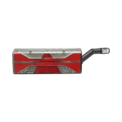 Lampa stop spate dreapta LED remorca 24V, 7 pini ASS2.1+4x2 cu lampi de gabarit, iluminare numar 400x153x88mm