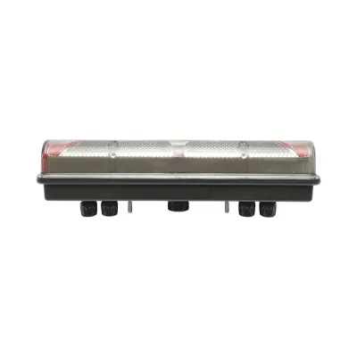 Lampa stop spate dreapta LED camion 24V, 7 pini ASS2.1+4x2 cu iluminare numar, alarma mers inapoi 400x153x88m - imagine 4