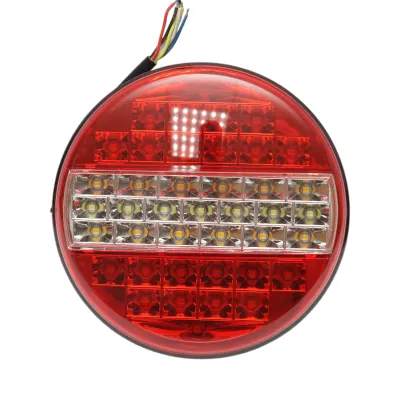 Lampa stop spate rotunda LED 12V/24V universala 142x45mm Breckner Germany